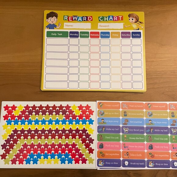 Chore Chart Reward Sticker Chart for Kids (SKU: 226MI) - Picture 7 of 8
